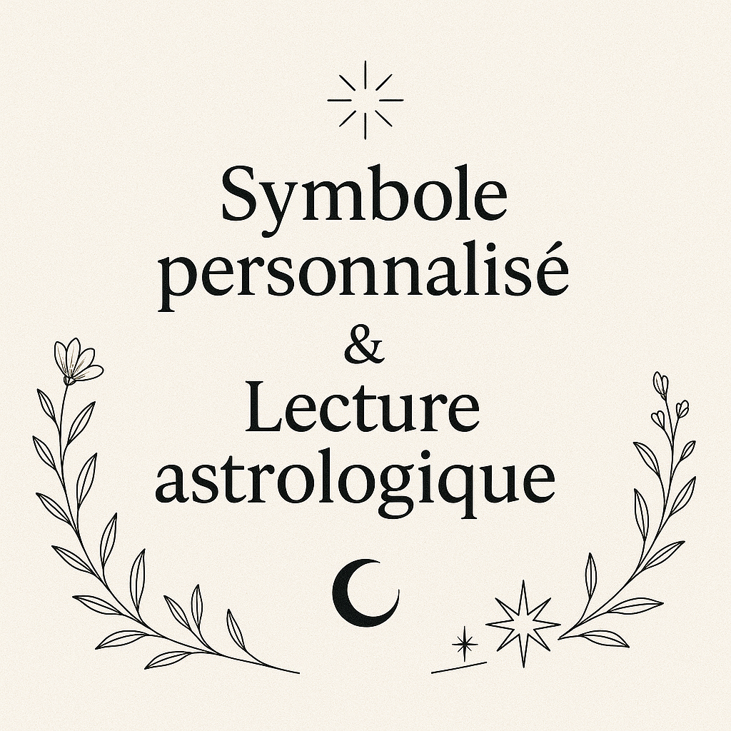 Symbole vibratoire personnalisé & Lecture astrologique de l’âme